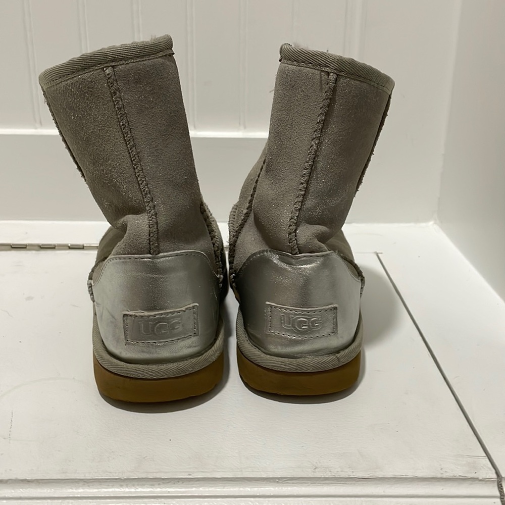 Sparkly Grey Ugg Boots